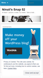 Mobile Screenshot of ninalisnap52.wordpress.com