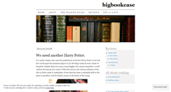 Desktop Screenshot of bigbookcase.wordpress.com
