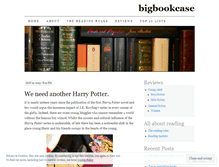 Tablet Screenshot of bigbookcase.wordpress.com