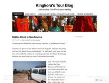 Tablet Screenshot of kingkora.wordpress.com