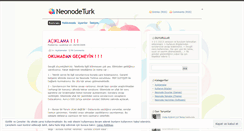 Desktop Screenshot of neonodeturk.wordpress.com