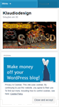 Mobile Screenshot of klaudiodesign.wordpress.com