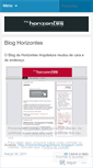 Mobile Screenshot of horizontesarquitetura.wordpress.com