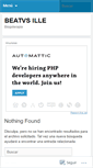 Mobile Screenshot of beatusille.wordpress.com
