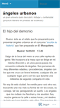 Mobile Screenshot of angelesurbanos.wordpress.com