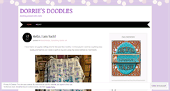 Desktop Screenshot of dorriesdoodles.wordpress.com