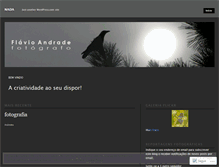Tablet Screenshot of flavioandradereport.wordpress.com
