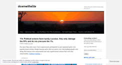 Desktop Screenshot of downwithelite.wordpress.com