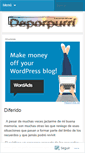 Mobile Screenshot of deporpurri.wordpress.com