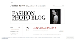 Desktop Screenshot of esnemoda.wordpress.com