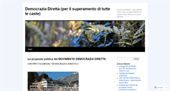 Desktop Screenshot of democraziaapartitica.wordpress.com
