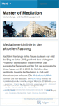 Mobile Screenshot of masterofmediation.wordpress.com