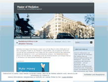 Tablet Screenshot of masterofmediation.wordpress.com