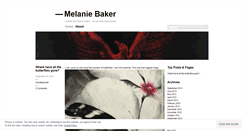 Desktop Screenshot of melanieannbaker.wordpress.com