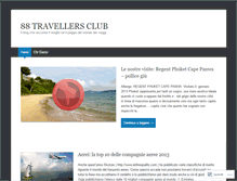 Tablet Screenshot of 88travellersclub.wordpress.com