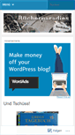 Mobile Screenshot of buecherparadies.wordpress.com