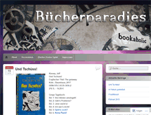 Tablet Screenshot of buecherparadies.wordpress.com