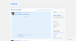 Desktop Screenshot of aishabaybeeislegit.wordpress.com