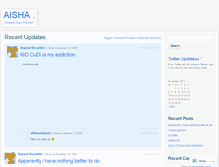 Tablet Screenshot of aishabaybeeislegit.wordpress.com