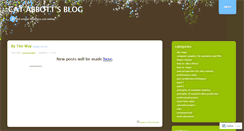Desktop Screenshot of catabbott.wordpress.com