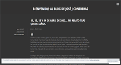 Desktop Screenshot of josejcontreras.wordpress.com