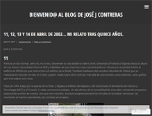 Tablet Screenshot of josejcontreras.wordpress.com