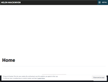Tablet Screenshot of helenmackinven.wordpress.com