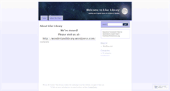 Desktop Screenshot of lilaclibrary.wordpress.com