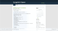 Desktop Screenshot of myrandomcode.wordpress.com