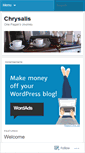 Mobile Screenshot of chrysalis1witchesjourney.wordpress.com