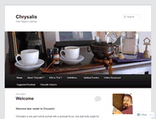 Tablet Screenshot of chrysalis1witchesjourney.wordpress.com