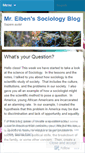 Mobile Screenshot of eibsociology.wordpress.com