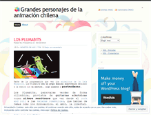 Tablet Screenshot of grandesdelaanimacionchilena.wordpress.com