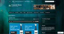 Desktop Screenshot of cossacksnews.wordpress.com