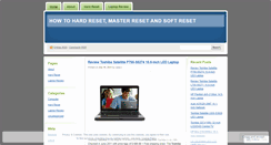 Desktop Screenshot of howtohardreset.wordpress.com