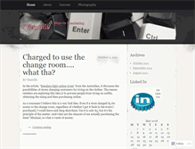 Tablet Screenshot of chantills.wordpress.com