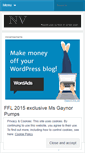 Mobile Screenshot of nvcorsetry.wordpress.com