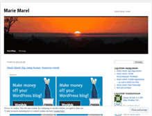 Tablet Screenshot of mariemarel2.wordpress.com