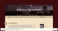 Desktop Screenshot of moderndinosaur.wordpress.com