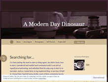 Tablet Screenshot of moderndinosaur.wordpress.com