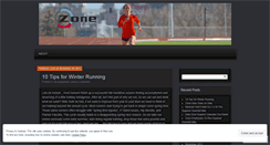 Desktop Screenshot of findyourzone.wordpress.com