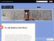 Tablet Screenshot of dlkoch.wordpress.com