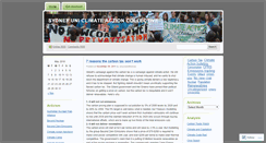 Desktop Screenshot of climateactioncollective.wordpress.com
