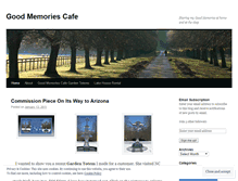 Tablet Screenshot of goodmemoriescafe.wordpress.com