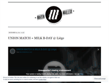 Tablet Screenshot of martinmailleux.wordpress.com