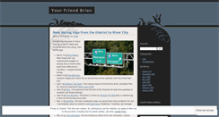 Desktop Screenshot of brianpagels.wordpress.com