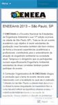 Mobile Screenshot of eneeabrasil.wordpress.com