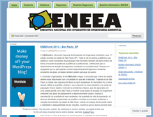 Tablet Screenshot of eneeabrasil.wordpress.com