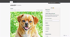 Desktop Screenshot of crinuut.wordpress.com