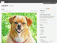 Tablet Screenshot of crinuut.wordpress.com